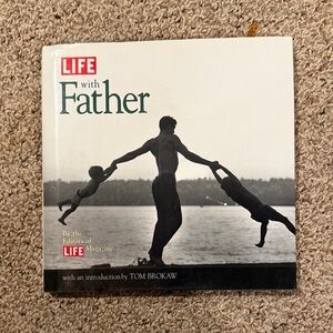 LIFE With Father Hardcover Photo Book - White/Cream Cover